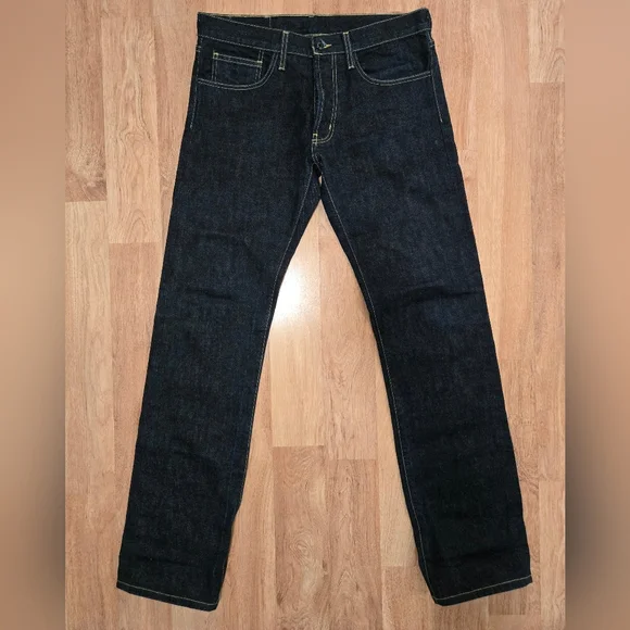 Hoyle Jackson selvedge denim jeans 31 Made in USA Button Fly